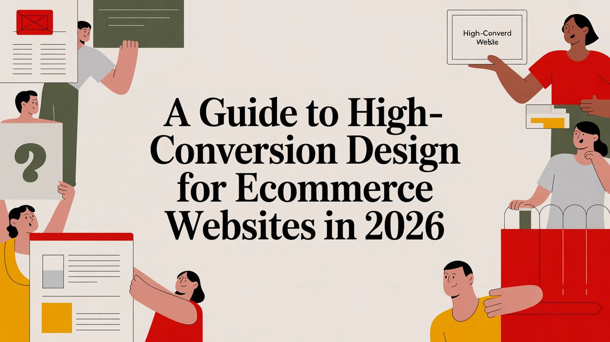 A Guide to High-Conversion Design for Ecommerce Websites in 2026